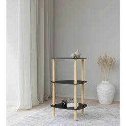 Lind DNA Curve Lounge Double Bull Tisch - 71,5x37x44 Cm - Black 2 -Lambert-shop unnamed file 489