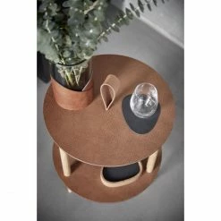 Lind DNA Strap Bull Tisch - 38x46 Cm - Black/nature/nature -Lambert-shop unnamed file 520