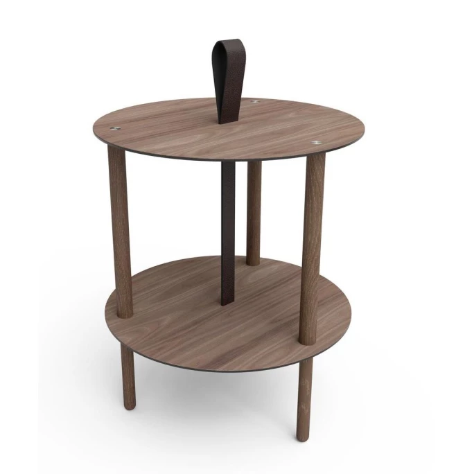 Lind DNA Strap Compact Laminate Tisch - 38x46 cm - walnut Lind DNA Strap Compact Laminate Tisch - 38x46 Cm - Walnut -Lambert-shop unnamed file 524