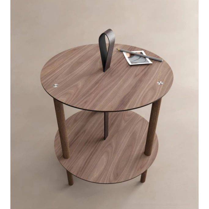 Lind DNA Strap Compact Laminate Tisch - 38x46 cm - walnut Lind DNA Strap Compact Laminate Tisch - 38x46 Cm - Walnut -Lambert-shop unnamed file 527