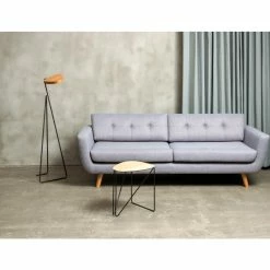 Lind DNA Curve Chameleon Hippo Tisch - 41x37x44 Cm - Black-anthracite/black -Lambert-shop unnamed file 531