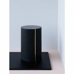 Lucie Kaas VERA Beistelltisch - Ø 31,4 Cm - Höhe 49 Cm - Schwarz -Lambert-shop unnamed file 575