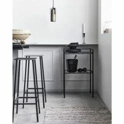 House Doctor Gany Beistelltisch - 40x50x81 Cm - Schwarz -Lambert-shop unnamed file 586