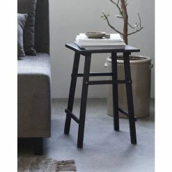 House Doctor Laddi Beistelltisch - 32x32x50 Cm - Schwarz -Lambert-shop unnamed file 590