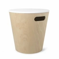 Umbra Woodrow Beistell- & Ablage-Hocker - 40x28x41 Cm - White/Natural