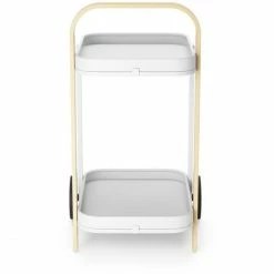 Umbra Bellwood Servierwagen - 53x44x80 Cm - White/natur -Lambert-shop unnamed file 616