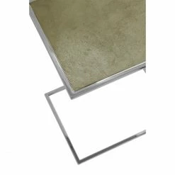 Fink Living Fink DIJON Beistelltisch - 40,5x30,5x56 Cm - Silberfarben -Lambert-shop unnamed file 623