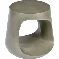 Lambert Moore Beistelltisch In/outdoor - Höhe 45 Cm - 37x45 Cm - Grau