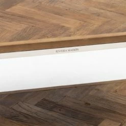 Riviera Maison Rivièra Maison Bushwick Couchtisch - 100x40x42 Cm - Silberfarben -Lambert-shop unnamed file 652