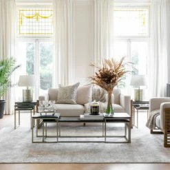 Riviera Maison Rivièra Maison Costa Mesa Beistelltische Im 3er-Set - 3er-Set - 41x44/36/55x44/49/55 Cm - Schwarz -Lambert-shop unnamed file 664