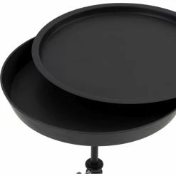 Riviera Maison Rivièra Maison Crosby Beistelltisch - Ø 40 Cm - Höhe 57 Cm - Schwarz 11 Riviera Maison Rivièra Maison Crosby Beistelltisch - Ø 40 Cm - Höhe 57 Cm - Schwarz -Lambert-shop unnamed file 679