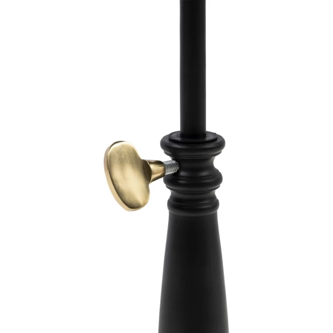 Riviera Maison Rivièra Maison Crosby Beistelltisch - Ø 40 Cm - Höhe 57 Cm - Schwarz 6 Riviera Maison Rivièra Maison Crosby Beistelltisch - Ø 40 Cm - Höhe 57 Cm - Schwarz – Bild 6