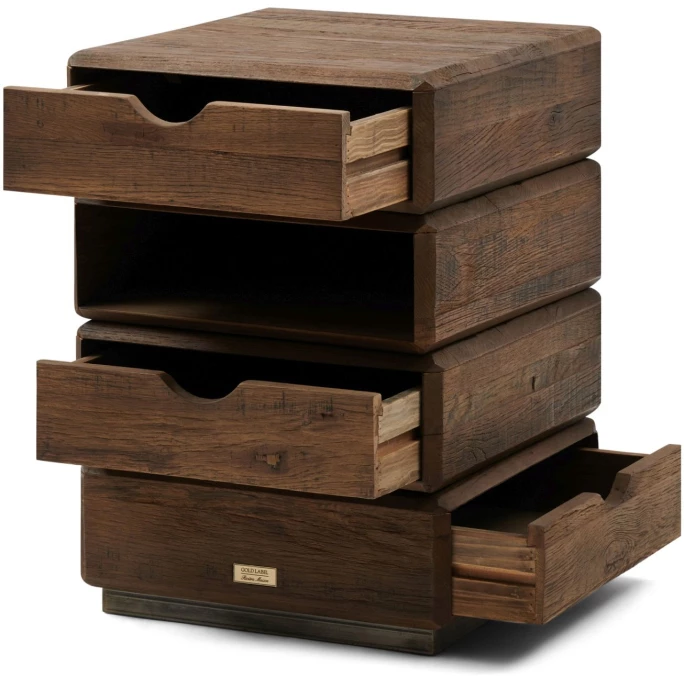 Riviera Maison Rivièra Maison Dylan Kommode - 63x63x45 Cm - Braun 2 Riviera Maison Rivièra Maison Dylan Kommode - 63x63x45 Cm - Braun – Bild 2