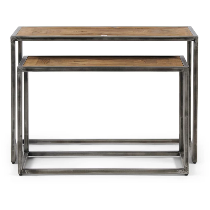 Rivièra Maison Le Bar Beistelltische im 2er-Set - 2er-Set - 70/80x35/40x45/55 cm - grau Riviera Maison Rivièra Maison Le Bar Beistelltische Im 2er-Set - 2er-Set - 70/80x35/40x45/55 Cm - Grau -Lambert-shop unnamed file 719