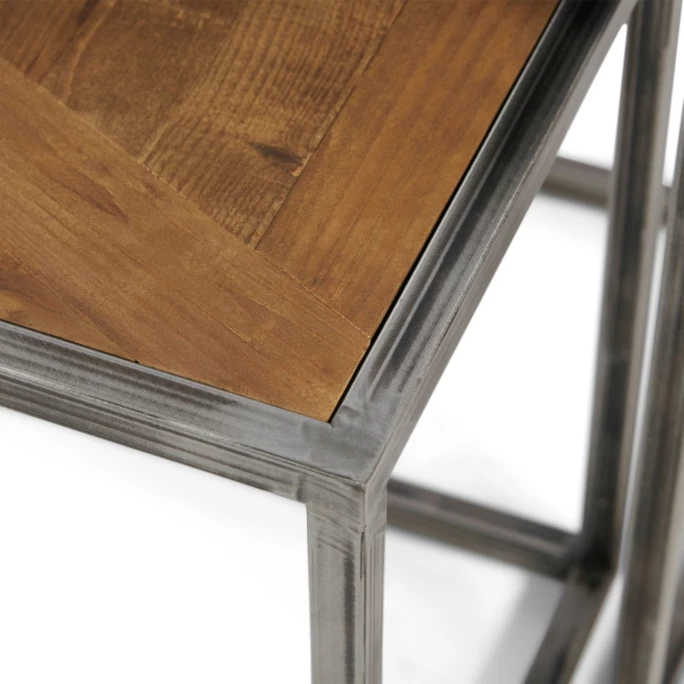 Rivièra Maison Le Bar Beistelltische im 2er-Set - 2er-Set - 70/80x35/40x45/55 cm - grau Riviera Maison Rivièra Maison Le Bar Beistelltische Im 2er-Set - 2er-Set - 70/80x35/40x45/55 Cm - Grau -Lambert-shop unnamed file 720