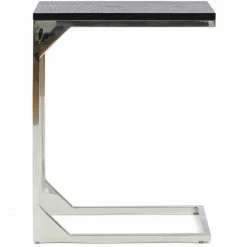 Riviera Maison Rivièra Maison Nomad Beistelltisch - 47x35x61 Cm - Schwarz -Lambert-shop unnamed file 739