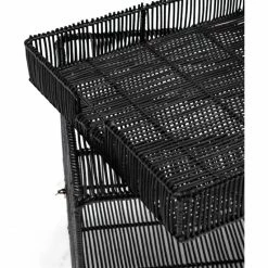 Riviera Maison Rivièra Maison Punta Cana Beistelltisch - 59x50x21 Cm - Schwarz -Lambert-shop unnamed file 771