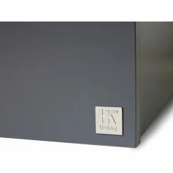 HK Living Nachttisch Mit 2 Schubladen - 60x35x35,2 Cm - Charcoal -Lambert-shop unnamed file 78