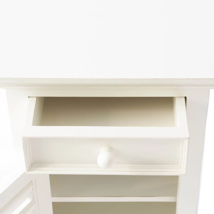 Riviera Maison Rivièra Maison New Orleans Nachttisch - 50x40x75 Cm - Left - Weiß 3 Riviera Maison Rivièra Maison New Orleans Nachttisch - 50x40x75 Cm - Left - Weiß – Bild 3