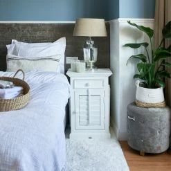 Riviera Maison Rivièra Maison New Orleans Nachttisch - 50x40x75 Cm - Right - Weiß -Lambert-shop unnamed file 820