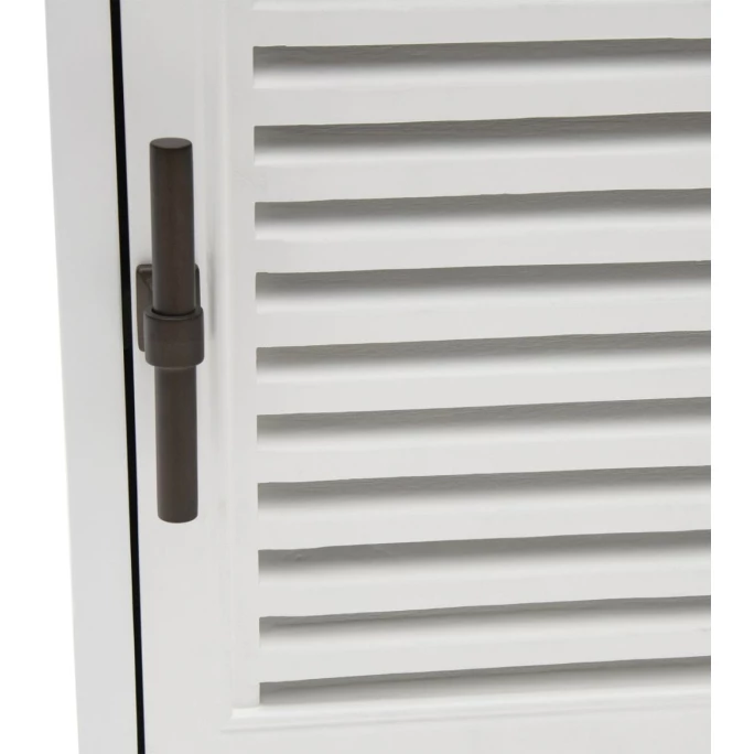 Riviera Maison Rivièra Maison The Breakers Nachttisch - 40x40x70 Cm - Left - Weiß 4 Riviera Maison Rivièra Maison The Breakers Nachttisch - 40x40x70 Cm - Left - Weiß – Bild 4