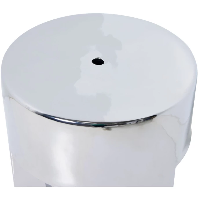 HK Living Stoneware Beistelltisch - Ø 35 Cm - 35x35x45 Cm - Chrome Electroplating 3 HK Living Stoneware Beistelltisch - Ø 35 Cm - 35x35x45 Cm - Chrome Electroplating – Bild 3