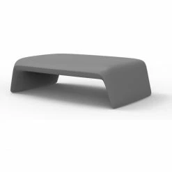 Vondom BLOW Lounge Tisch - 120x79x35 Cm - Stahlgrau