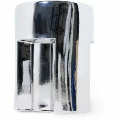 HK Living Stoneware Beistelltisch - Ø 35 Cm - 35x35x45 Cm - Chrome Electroplating 13 HK Living Stoneware Beistelltisch - Ø 35 Cm - 35x35x45 Cm - Chrome Electroplating -Lambert-shop unnamed file 89